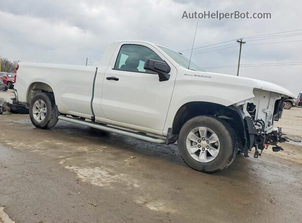 3GCNAAEDXRG283150 2024 CHEVROLET SILVERADO Белый Передняя правая четверть