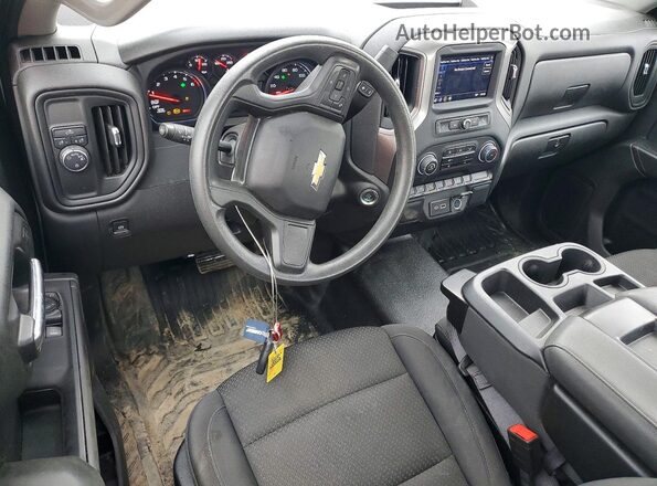 3GCNAAEDXRG283150 2024 CHEVROLET SILVERADO Белый Вид панели приборов