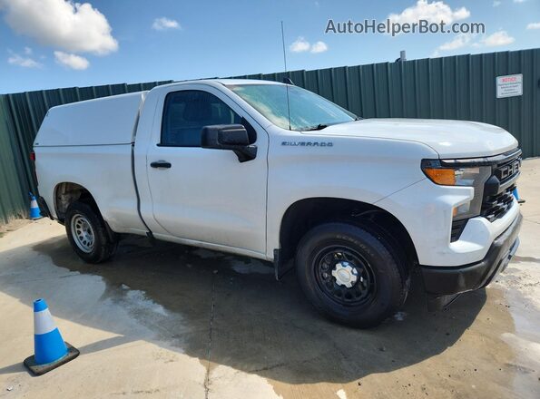 3GCNAAEK2PG340565 2023 CHEVROLET SILVERADO Белый Панорамный вид салона 360°