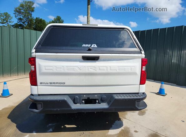 3GCNAAEK2PG340565 2023 CHEVROLET SILVERADO Белый Вид сзади