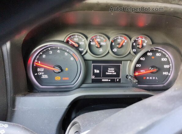 3GCNAAEK7NG577629 2022 CHEVROLET SILVERADO White Սարքավորումների վահանակի տեսք