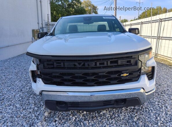 3GCNAAEK7NG577629 2022 CHEVROLET SILVERADO White Դիմացի տեսք