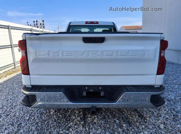 3GCNAAEK7NG577629 2022 CHEVROLET SILVERADO White Հետևի տեսք