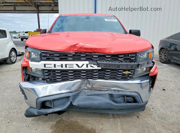 3GCNWAEF2LG279412 2020 CHEVROLET SILVERADO Белый Вид спереди