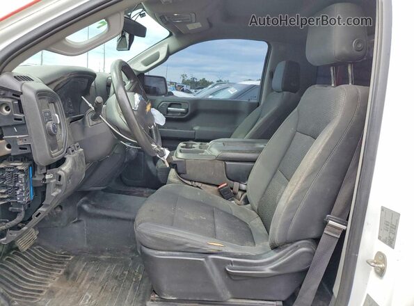 3GCNWAEF2LG279412 2020 CHEVROLET SILVERADO Белый Вид салона спереди