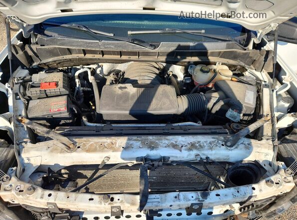 3GCNWAEF9LG336625 2020 CHEVROLET SILVERADO White Widok wnętrza z tyłu