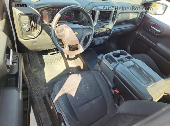 3GCNWAEF9LG336625 2020 CHEVROLET SILVERADO White Widok deski rozdzielczej