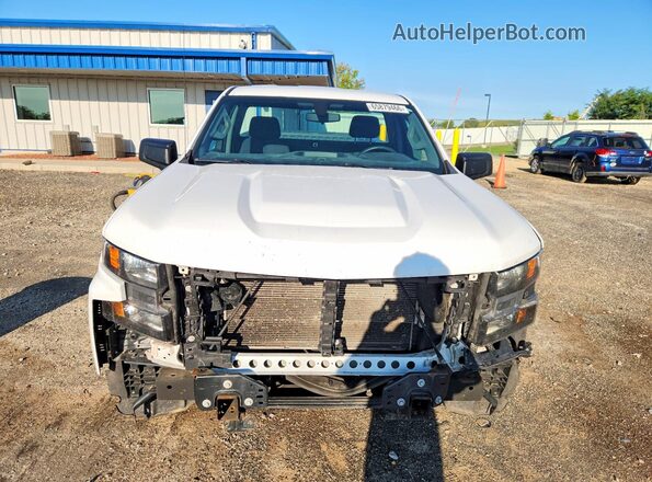 3GCNWAEF9LG336625 2020 CHEVROLET SILVERADO White Widok z przodu