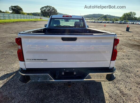3GCNWAEF9LG336625 2020 CHEVROLET SILVERADO White Widok z tyłu