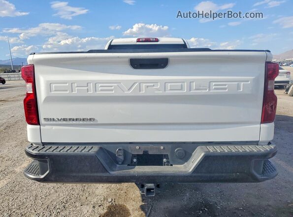 3GCNWAEH1KG249981 2019 CHEVROLET SILVERADO Белый Вид сзади