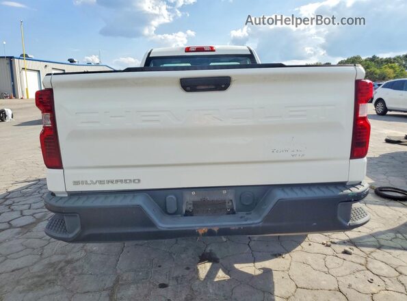 3GCNWAEH1LG128627 2020 CHEVROLET SILVERADO White Widok z tyłu