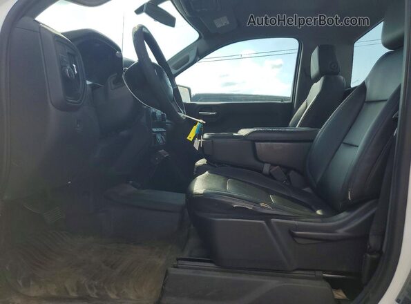 3GCNWAEH1LG128627 2020 CHEVROLET SILVERADO White Widok wnętrza z przodu