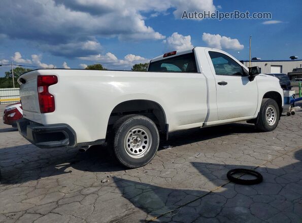 3GCNWAEH1LG128627 2020 CHEVROLET SILVERADO White Tył prawy