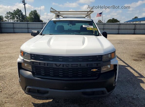 3GCNWAEH9LG340563 2020 CHEVROLET SILVERADO White Դիմացի տեսք