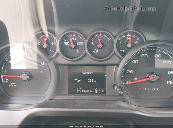 3GCNYAEH1MG344151 2021 CHEVROLET SILVERADO White Հետևի նստատեղերի տեսք