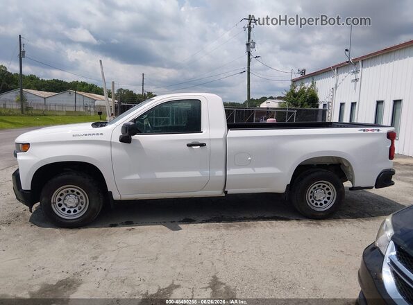 3GCNYAEH1MG344151 2021 CHEVROLET SILVERADO White Սալոնի 360 աստիճան տեսք