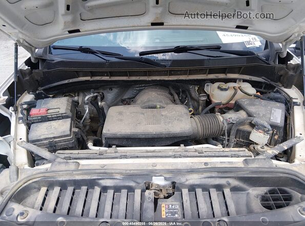 3GCNYAEH1MG344151 2021 CHEVROLET SILVERADO White Հետևի տեսք