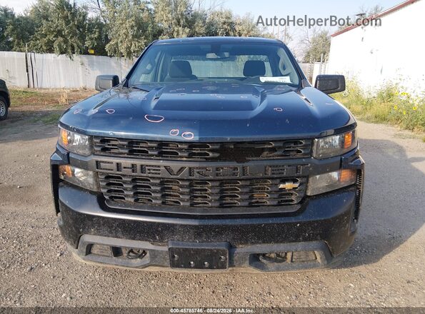 3GCNYAEH4MG343401 2021 CHEVROLET SILVERADO Blue 