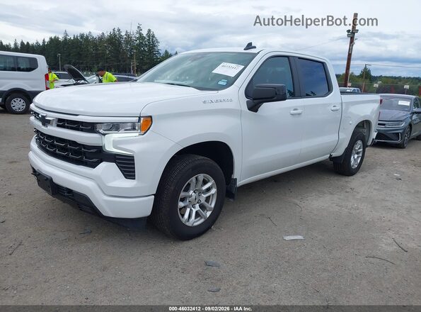 3GCPADED3TG237953 2026 CHEVROLET SILVERADO White Առջևի ձախ երեք քառորդ տեսարան