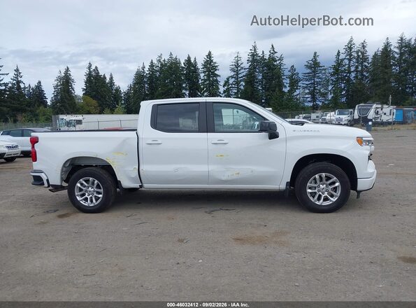 3GCPADED3TG237953 2026 CHEVROLET SILVERADO White Սալոնի հետևի տեսք