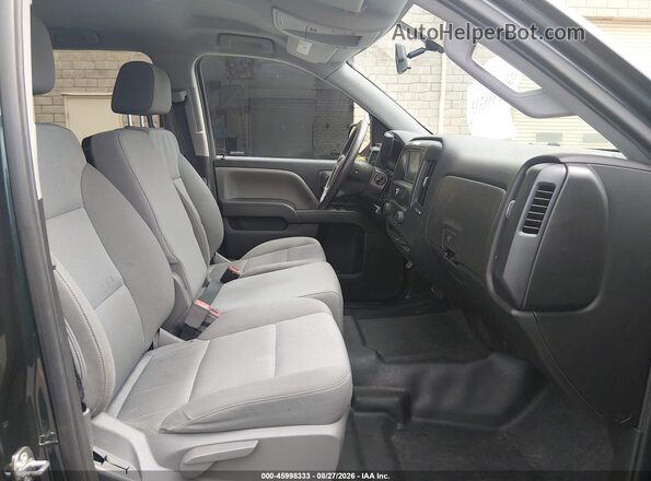 3GCPCNEH7JG482545 2018 CHEVROLET SILVERADO Серый Вид салона спереди
