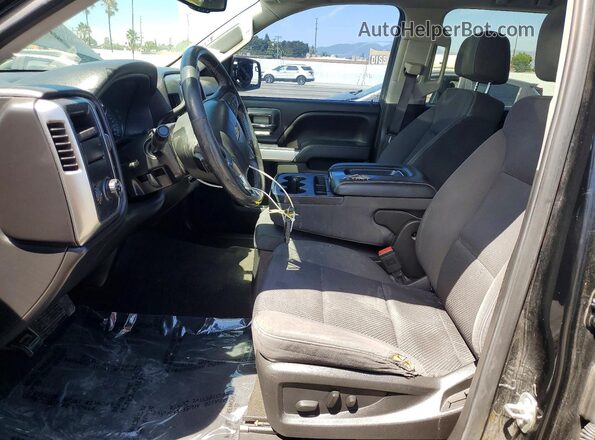 3GCPCREC2HG135811 2017 CHEVROLET SILVERADO Black Widok wnętrza z przodu