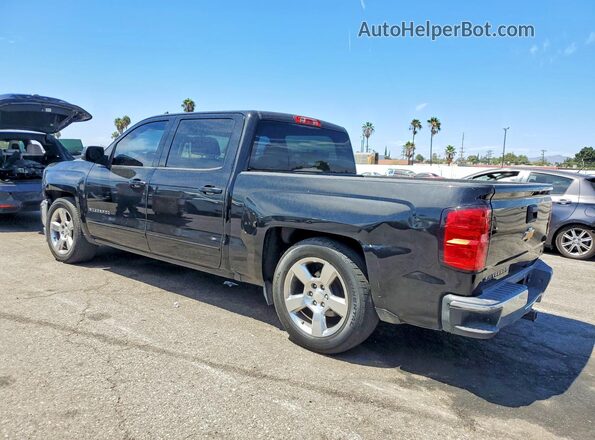 3GCPCREC2HG135811 2017 CHEVROLET SILVERADO Black Tył lewy