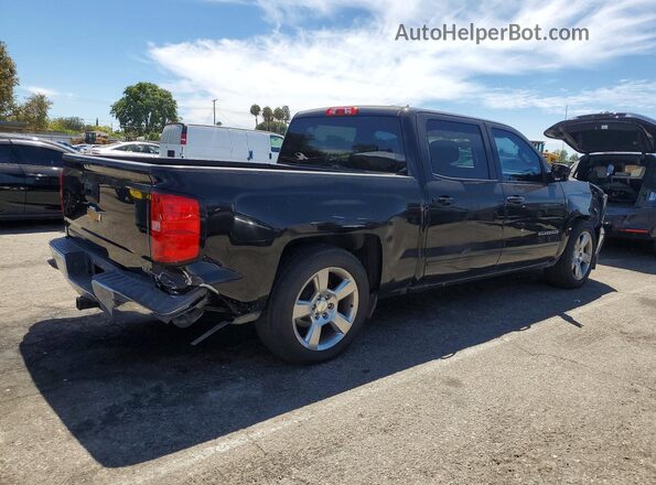 3GCPCREC2HG135811 2017 CHEVROLET SILVERADO Black Tył prawy