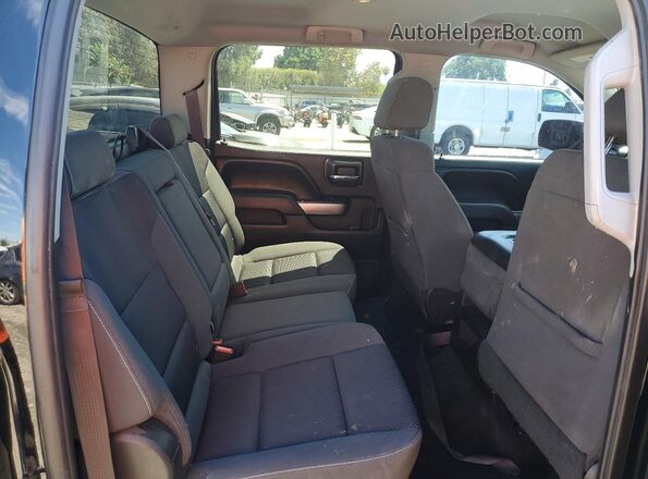 3GCPCREC2HG135811 2017 CHEVROLET SILVERADO Black Widok tylnych siedzeń