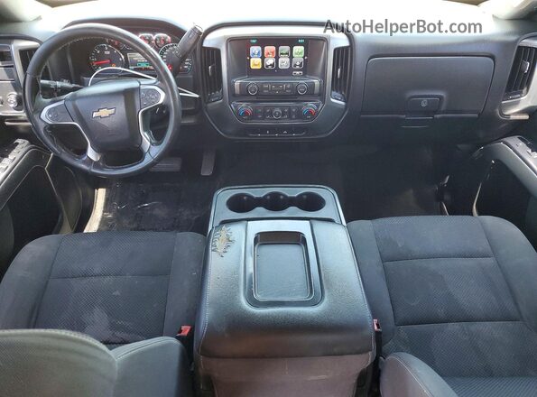 3GCPCREC2HG135811 2017 CHEVROLET SILVERADO Black Widok deski rozdzielczej