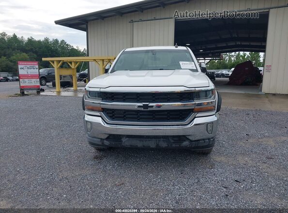 3GCPCREC3JG241660 2018 CHEVROLET SILVERADO White Instrument cluster view