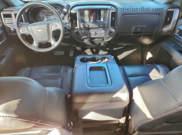3GCPCREC3JG403965 2018 CHEVROLET SILVERADO Угольный Вид панели приборов