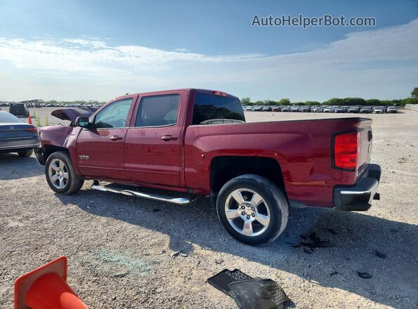 3GCPCREC8JG579765 2018 CHEVROLET SILVERADO Red უკანა მარცხენა