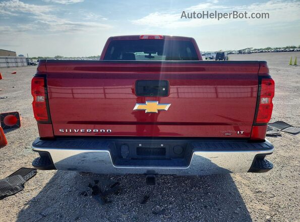 3GCPCREC8JG579765 2018 CHEVROLET SILVERADO Red უკანა ხედი