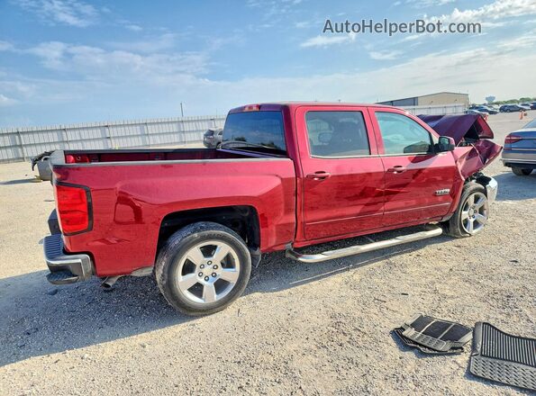 3GCPCREC8JG579765 2018 CHEVROLET SILVERADO Red უკანა მარჯვენა