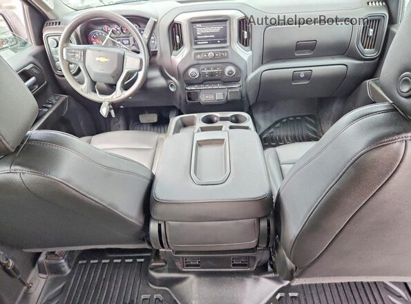 3GCPDAEK1NG579022 2022 CHEVROLET SILVERADO White წინა პანელის ხედი