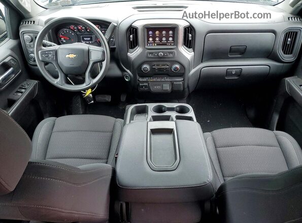 3GCPDBEK8RG178174 2024 CHEVROLET SILVERADO Черный Вид панели приборов
