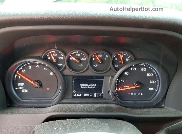 3GCPDBEK8RG178174 2024 CHEVROLET SILVERADO Черный Вид щитка приборов