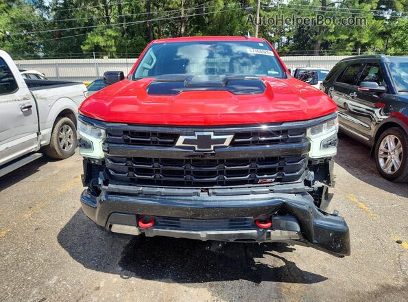 3GCPDFEK7PG108251 2023 CHEVROLET SILVERADO Red Widok z przodu