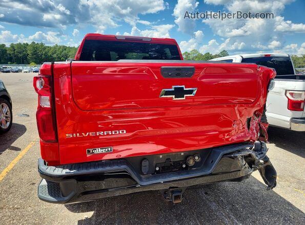3GCPDFEK7PG108251 2023 CHEVROLET SILVERADO Red Widok z tyłu