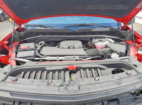 3GCPKBEK0SG373732 2025 CHEVROLET SILVERADO Красный Вид задней части салона