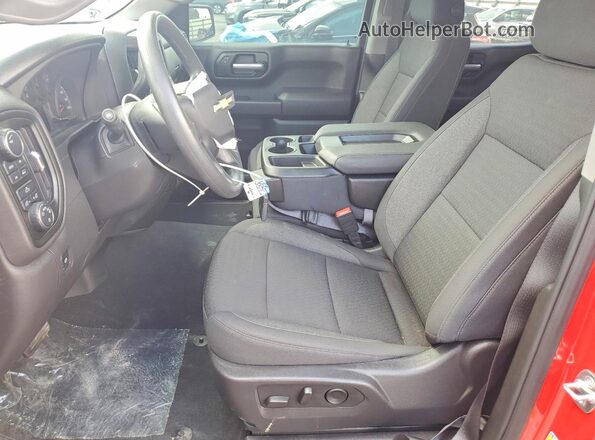3GCPKBEK0SG373732 2025 CHEVROLET SILVERADO Красный Вид салона спереди