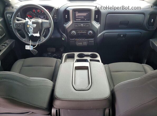 3GCPKBEK0SG373732 2025 CHEVROLET SILVERADO Красный Вид панели приборов