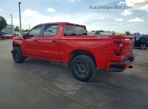 3GCPKBEK0SG373732 2025 CHEVROLET SILVERADO Красный Задняя левая четверть