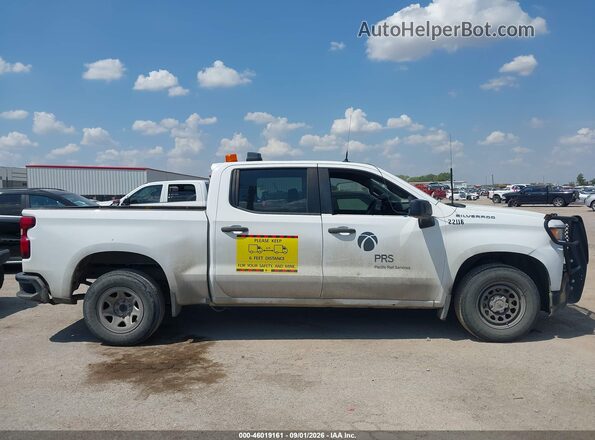 3GCPWAEH1MG354824 2021 CHEVROLET SILVERADO White Rear interior view