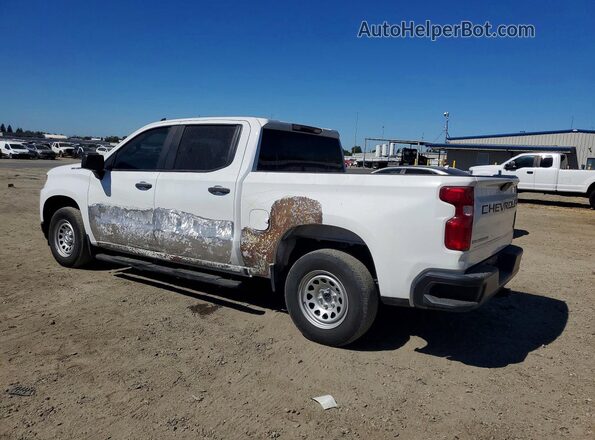 3GCPWAEK5NG214126 2022 CHEVROLET SILVERADO White უკანა მარცხენა