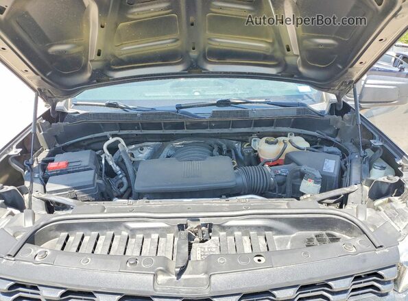 3GCPWBEH5KG232986 2019 CHEVROLET SILVERADO Gray უკანა სალონის ხედი