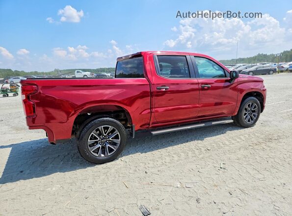 3GCPWBEH9KG204849 2019 CHEVROLET SILVERADO Бордовый Задняя правая четверть