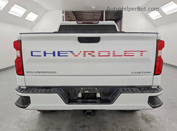 3GCPWBEK3NG105637 2022 CHEVROLET SILVERADO White Rear view