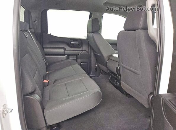 3GCPWBEK3NG105637 2022 CHEVROLET SILVERADO White Rear seats view